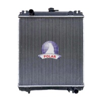 Radiateur de refroidissement moteur pour excavatrice Komatsu PC27MR-1 PC28UU-3, pièces automobiles 21U0331111 87165