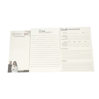Bloc-notes promotionnel pour fournitures scolaires A4 A5, liste de choses à faire, mémos détachables, logo personnalisé, papeterie de classe