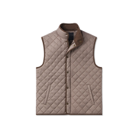 Service OEM Gilet matelassé classique avec fermeture éclair Vestes sans manches légères Gilet 100% polyester