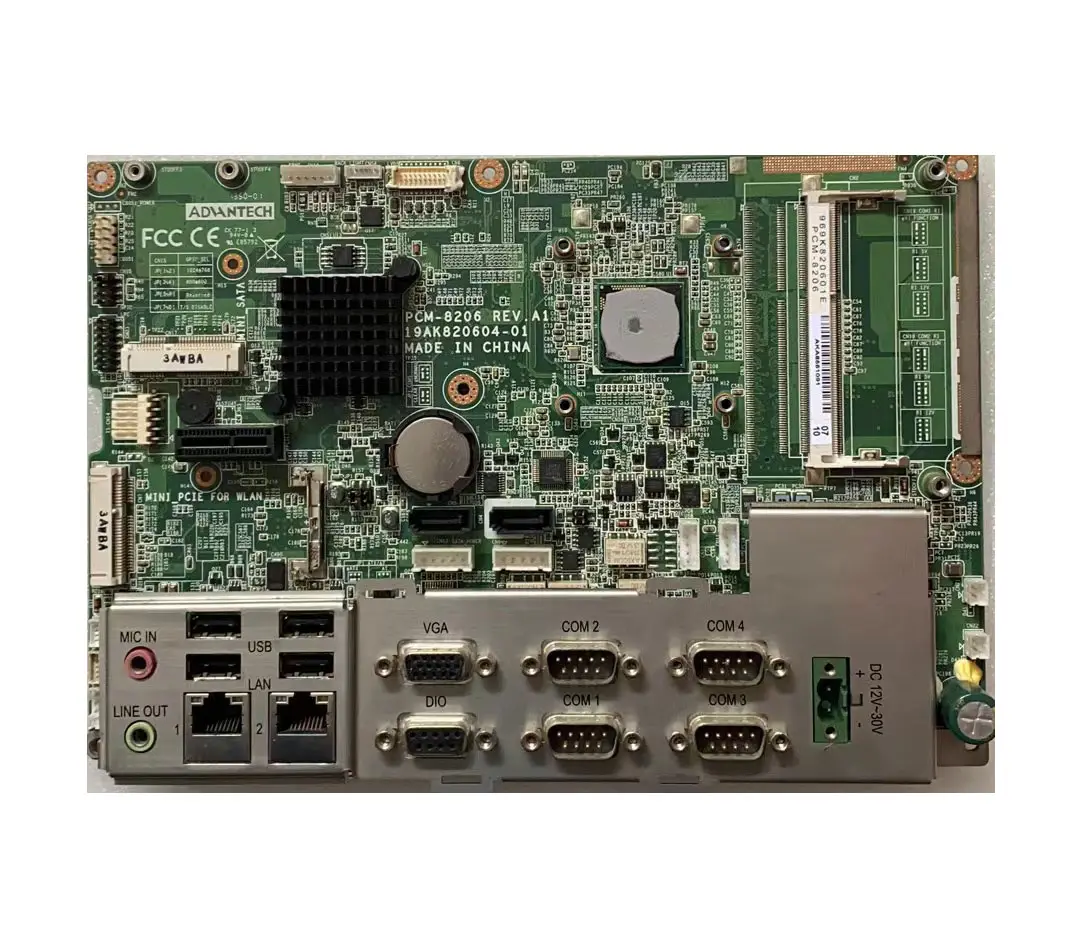 Advantech orijinal otantik PCM-8206B 8206 endüstriyel bilgisayar anakartı PPC-1150 dokunmatik ekran gömülü endüstriyel kontrol
