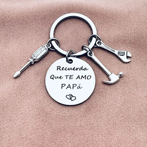 Father's Day Key Ring <strong>Sweet</strong> Key Chains DIY Jewelry <strong>Gifts</strong> - Product Image 5