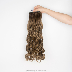 แผ่นผมต่อเรมี่แท้จากผู้บริจาคหนึ่งคนแบบดับเบิลดราน์คุณภาพพรีเมียม - Product Image 3