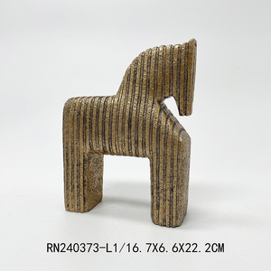 Bán Buôn Nhà Bảng Trang Trí Nội Thất May Mắn Trang Trí Tài May Mắn Nhựa Gân <span class=keywords><strong>Elephant</strong></span> Bức Tượng Trừu Tượng Con Voi Ngựa Đồ Trang Trí - Product Image 4