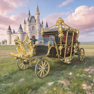 Popular Carruaje Eléctrico Clásico de Lujo con Esculturas, Fabricado en China, para Bodas y Turismo, en Venta - Product Image 6