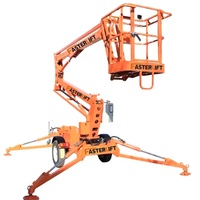 Vente directe d'usine en Chine 10-16m 30ft -80ft Ascenseur électrique hydraulique Petit élévateur à flèche articulé avec bras télescopique