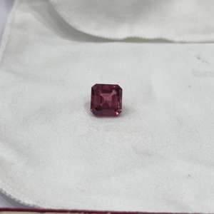 Calidad extrafina Natural Rosa rojo rubí turmalina Ascher corte Octágono piedra mejor Color para joyería Lite fabricación tratada térmicamente - Product Image 1
