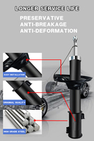 Pour JAC J2 J3 J5 J6 T40 T6 affiner M6 M5 amortisseur assemblage avant arrière jambe de force montage Air Auto voiture Suspension pneumatique pièce de ressort