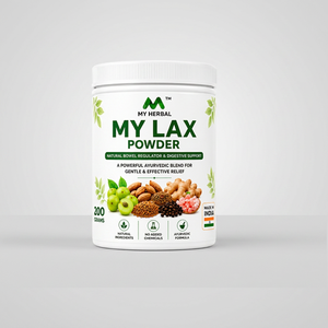 ผงสมุนไพร MY HERBAL LAX สารสกัดจากพืชอายุรเวท สูตรบำรุงลำไส้ ช่วยระบบย่อยอาหาร บำรุงระบบย่อยอาหารตามธรรมชาติ ช่วยให้ระบบย่อยอาหารสมดุล - Product Image 1