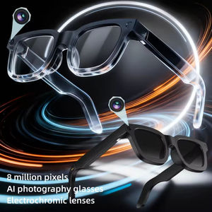 <span class=keywords><strong>แว่น</strong></span>ตาอัจฉริยะ Ai Smart Dimming รุ่น E02C พร้อมกล้อง 8MP ควบคุมการเปลี่ยนสีเลนส์ด้วยระบบสัมผัส รองรับการแปลภาษา โทรผ่านบลูทูธ ฟังเพลง - Product Image 3