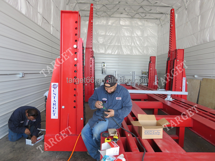 Hydraulic Heavy truck frame machine Truck bench chassis straightener dent puller Car bench