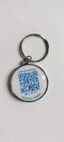 Etiqueta de Identificación Personalizada para Mascotas con NFC, Madera, Metal, Llavero, Código QR, Grabado Láser, Impresión, Interfaz de Comunicación RFID
