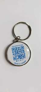 Etiqueta de Identificación Personalizada para Mascotas con NFC, Madera, Metal, Llavero, Código QR, Grabado Láser, Impresión, Interfaz de Comunicación RFID - Product Image 5