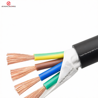 Kabel Fleksibel Tahan Air JHS 1-core 3-core, Cocok untuk Pompa Submersible dan Pompa Sumur Dalam