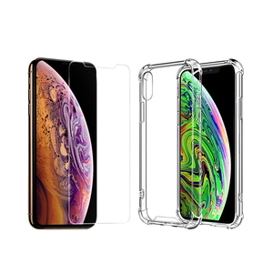 2019 caliente en vender <span class=keywords><strong>Amazon</strong></span> Protector de pantalla de vidrio templado para <span class=keywords><strong>Iphone</strong></span> X XR <span class=keywords><strong>XS</strong></span> MAX fácil aplicador teléfono caso - Product Image 3