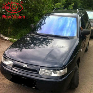 90% VLT violet caméléon teinté Film rouleau Film de fenêtre polarisé pour voitures autocollants de <span class=keywords><strong>voiture</strong></span> - Product Image 3