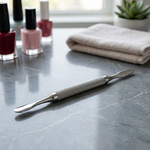 ASAP - Juego de Manicura Sostenible y Reutilizable de Doble Punta de Acero Inoxidable para Empujar Cutículas y Limpiar Uñas - Product Image 2
