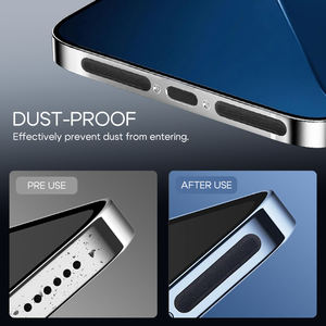 Heybingo <span class=keywords><strong>6</strong></span>-en-1 : Protection d'écran en verre trempé personnalisable, coque de protection pour objectif et haut-parleur, et étui pour <span class=keywords><strong>iPhone</strong></span> 17 Pro Max 16 15 14 - Product Image 5