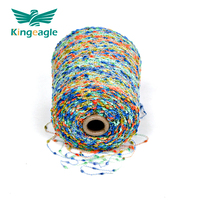 Kingeagle Factory Hot Sale Fancy Customized Color Polyester Bean Loop/Knot/Nep Yarn for Knitting Sweater
