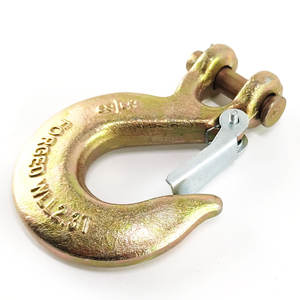 Gancho deslizante de aparejo de acero de aleación G80 Gancho de eslinga de horquilla con pestillo - Product Image 6