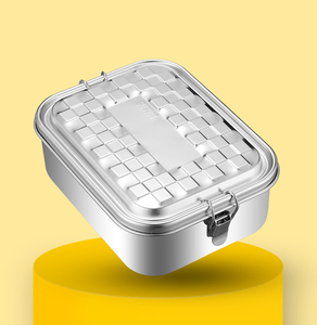 Lonchera Bento SYH1065 de Acero Inoxidable 304, Contenedor Térmico para Alimentos con Plato de 3 Compartimentos para Empacar Comida - Product Image 2