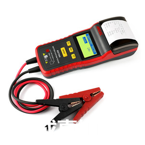 ANCEL BST500 12V 24V เครื่องทดสอบแบตเตอรี่รถยนต์, เครื่องวิเคราะห์แบตเตอรี่พร้อมเครื่องพิมพ์ในตัวสำหรับการวินิจฉัยยานยนต์ K410 - Product Image 1