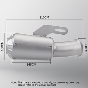 Pour KTM 1290 <span class=keywords><strong>Super</strong></span> Duke R 2020 - <span class=keywords><strong>2023</strong></span>, tuyau de liaison intermédiaire d'échappement de moto, silencieux inox, échappement moto - Product Image 3