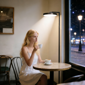 2026 New Design 360 Adjustable LED Floor Lamp Solid Metal Base Touch Remote <b>Control</b> Dimmable <b>Standing</b> Lamp Home/Office Reading - Product Image 4