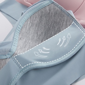 4010 liền mạch cộng với kích thước áo ngực Tops bảo hiểm đầy đủ ẩn trở lại chất béo mềm đẩy lên không dây phụ nữ bralette ren băng lụa áo ngực cho phụ nữ - Product Image 6