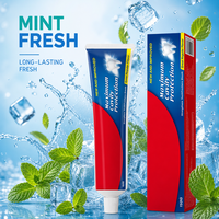 Dentifrice blanchissant à l'hydroxyapatite, au bicarbonate de soude et aux probiotiques, marque privée OEM, saveur menthe, pour une haleine fraîche et une protection de l'émail