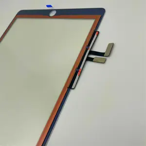 Tela de toque para ipad air digitalizador, tela de vidro com sensor frontal, película de ouro, painel de substituição