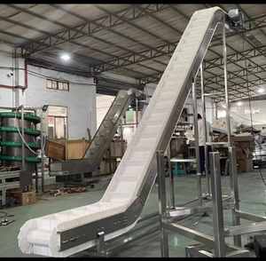 Kettingplaat Liftmodule Plastic Gaasband Flapper Type Klimtransportbaan Hopper Type Food-Grade Plastic 50 Polyester Wa - Product Image 2