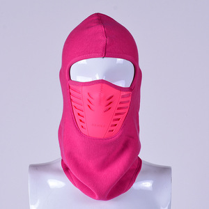 Masker Wajah sepeda, hangat penutup topi Balaclava anti-debu tahan angin musim dingin luar ruangan Ski olahraga <span class=keywords><strong>Filter</strong></span> karbon termal untuk bersepeda pria - Product Image 3