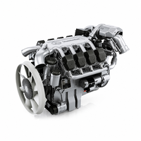 Complete OM502LA 15.9L V8 SOHC 32 Valve Turbo Diesel Engine Assembly 610HP Engine for Mercedes Benz Actros Truck