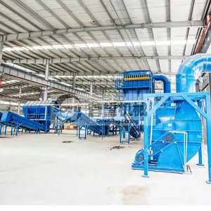 Sucata Metal Shredding e Reciclagem Plant Line