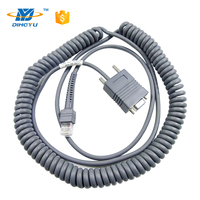 Câble de scanner de codes-barres Zebra Symbol CCD USB RJ45 personnalisé en usine, compatible LS2208 LS4478, garantie 1 an, en stock