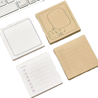 4x6 pouces Notitieblok A6 bloc-notes notes autocollantes personnalisées Écrivez vos notes blocs-notes carrés