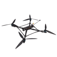 Drone FPV PFLY PM13 Mark 4 V2 13 pouces 5.8G 2.5W VTX Charge utile 6kg Temps de vol 18min GPS Longue portée Garantie 6 mois Matériel PVC