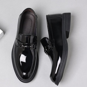 Chaussures de mariage d'automne de haute qualité, confortables, en cuir souple, faites à la main, de style italien, luxueuses, formelles, à bout pointu - Product Image 5