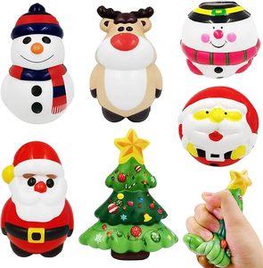 Jincan PU Slow Rebound Christmas <b>Dog</b> Toy Decompression Squishy <b>Ball</b> for Kids Age 5 7 Years Wholesale Squeeze for Boys Girls - Product Image 2