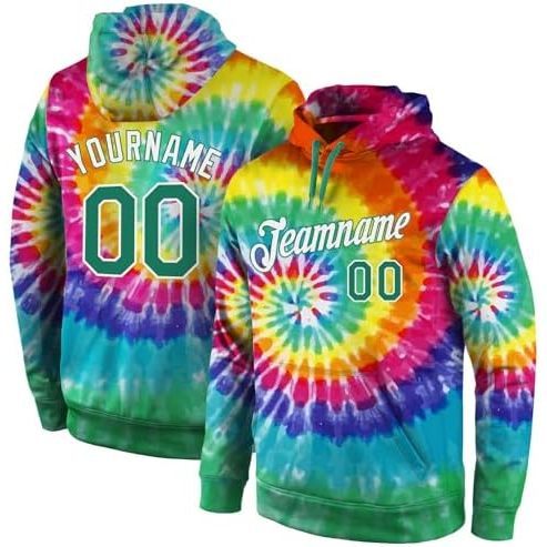 Style Tie Dye - Vert Kelly Blanc