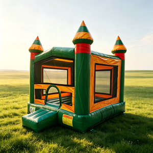 Château gonflable en PVC durable avec une zone de saut spacieuse pour les entreprises de planification et de location d'événements professionnels - Product Image 1