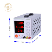 Fuente de Alimentación de Laboratorio MYAMi, 30v 60v 5a 1a 3a, Lineal, Regulada, de CC, Salida Única, 300w, Alta Fiabilidad para Pruebas y Reparaciones