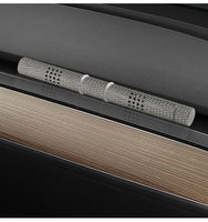 Diffuseur de voiture invisible de luxe en alliage d'aluminium premium, désodorisant discret à clipser sur grille d'aération, parfum longue durée pour l'intérieur