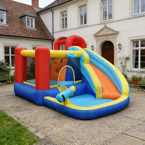 Parcours d'obstacles gonflable commercial sur mesure pour enfants, idéal pour les locations de jeux événementiels - Product Image 3