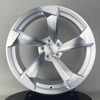 Jantes de voiture forgées à finition brossée concave profonde 5x112 5x120 18 19 20 21 22 pouces, déport personnalisé pour Audi A4/A6 B9 C8 BMW Série 3/5