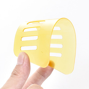 Yi Xiaofan Plastic Putty <b>Scraper</b> 15x11.5cm Yellow Durable Handheld For Glass <b>Cleaning</b> - Product Image 3