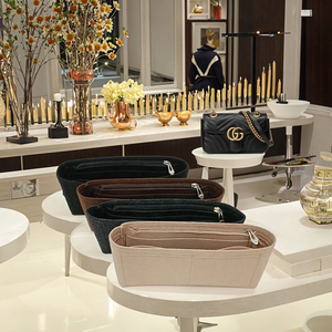 New PURSE <span class=keywords><strong>Organizer</strong></span> chèn cảm thấy Túi tổ chức với Dây Kéo Túi Xách Tote túi cho du lịch - Product Image 3