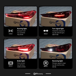 Faros Delanteros LED Rojos Personalizados Modificados para G22 G82 M4 GTS 425i 430i, 2020-2024 - Product Image 6