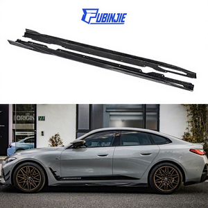 Becquet latéral en fibre de carbone de style SQ de haute qualité pour <span class=keywords><strong>BMW</strong></span> Série <span class=keywords><strong>4</strong></span> berline I4 G26 2021+ Jupes latérales en fibre de carbone - Product Image 1