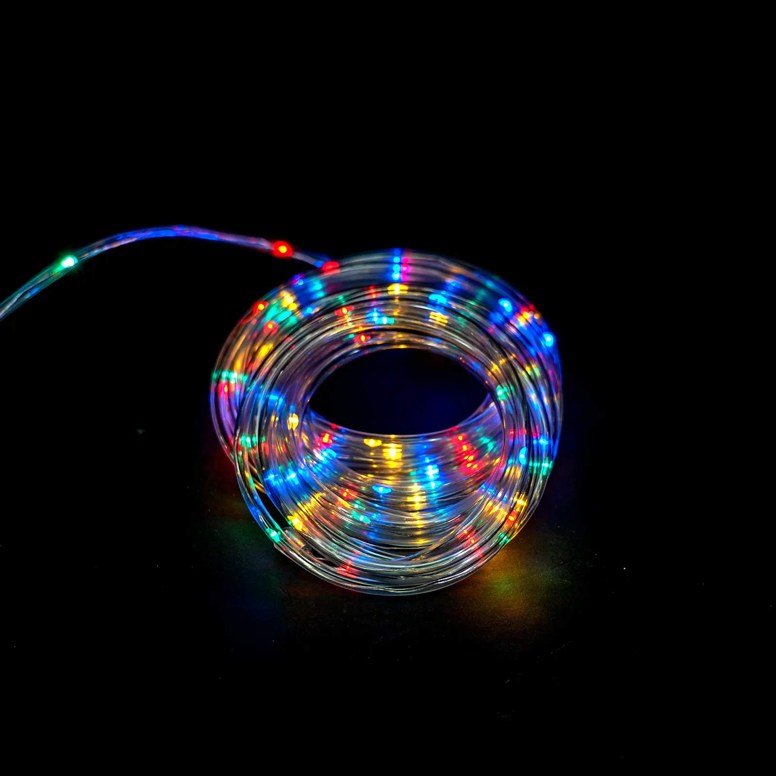 एलईडी दीपक स्ट्रिंग ट्यूब दीपक आउटडोर निविड़ अंधकार 8-मोड कम वोल्टेज ट्रांसफार्मर इंद्रधनुष ट्यूब क्रिसमस सजावटी रस्सी रोशनी